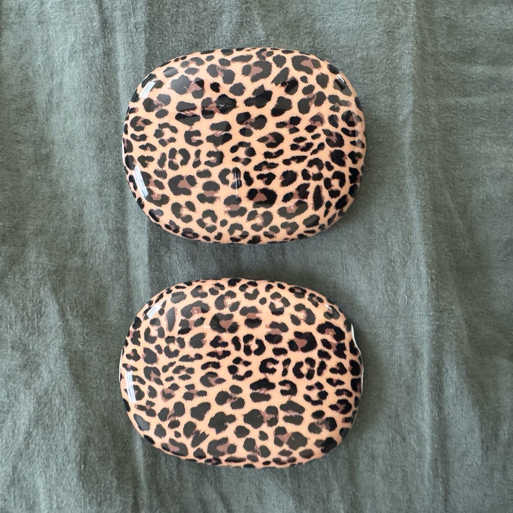 Leopard Print Hair Clips